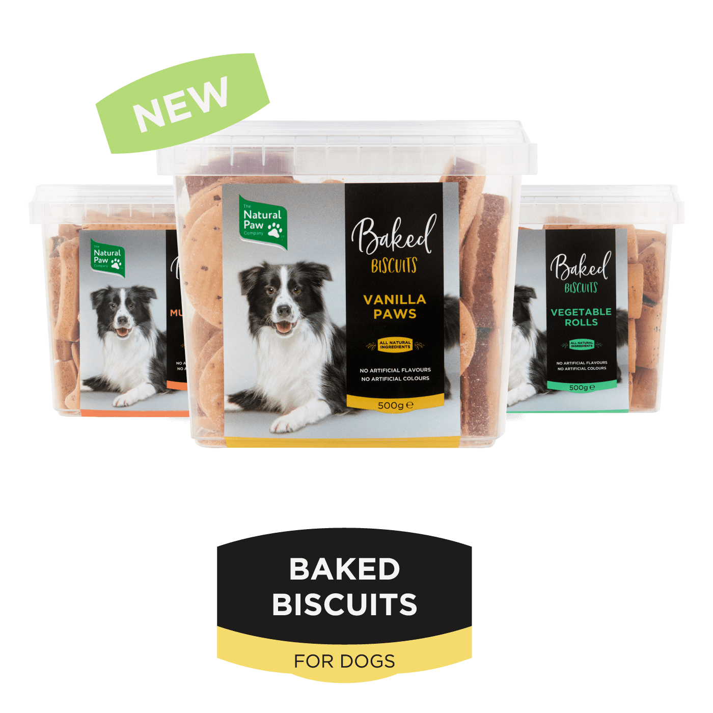 The Natural Paw Company Biodegradable Tofu Cat Litter & Natural Baked